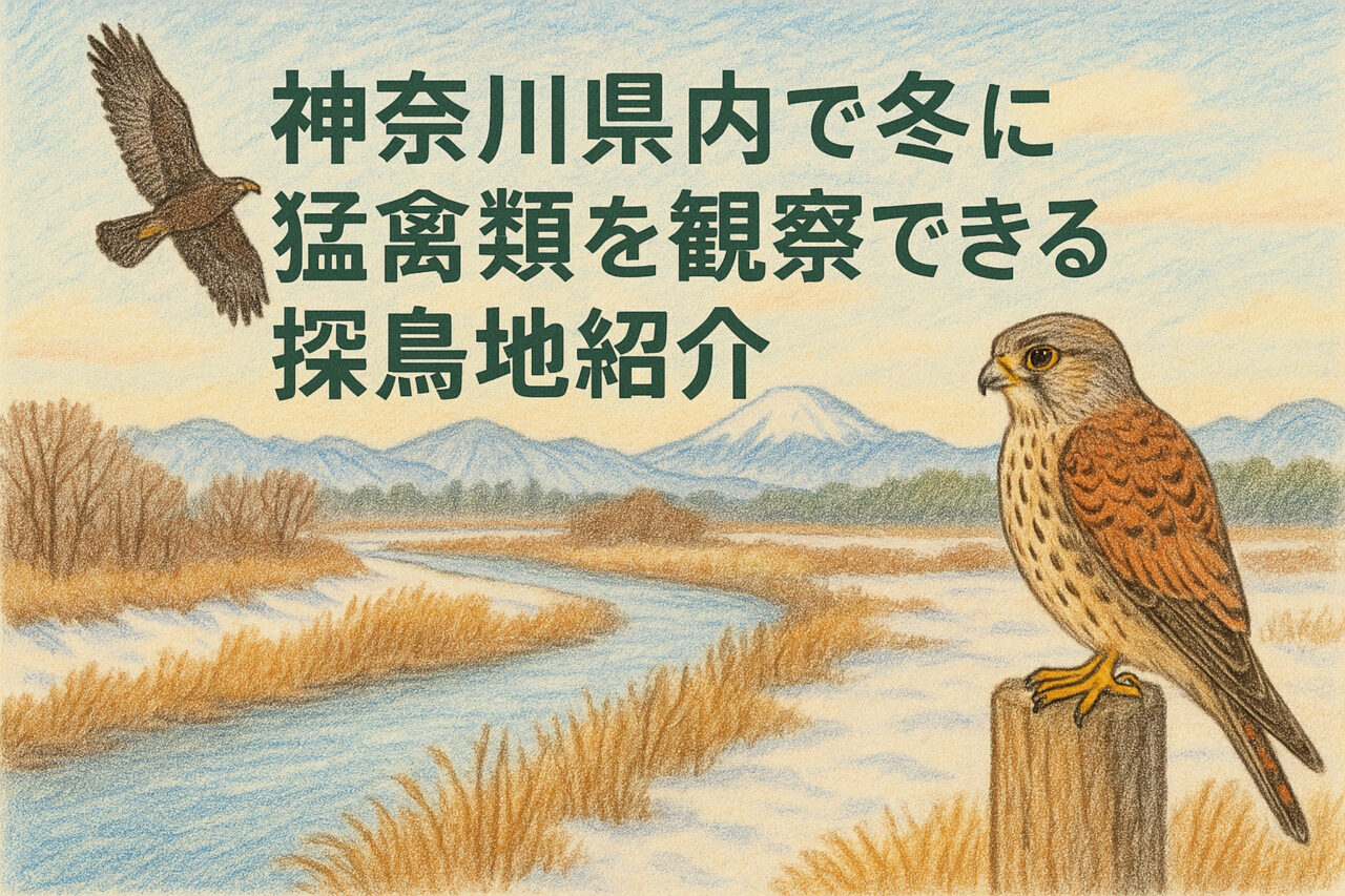 神奈川県猛禽類観察スポット