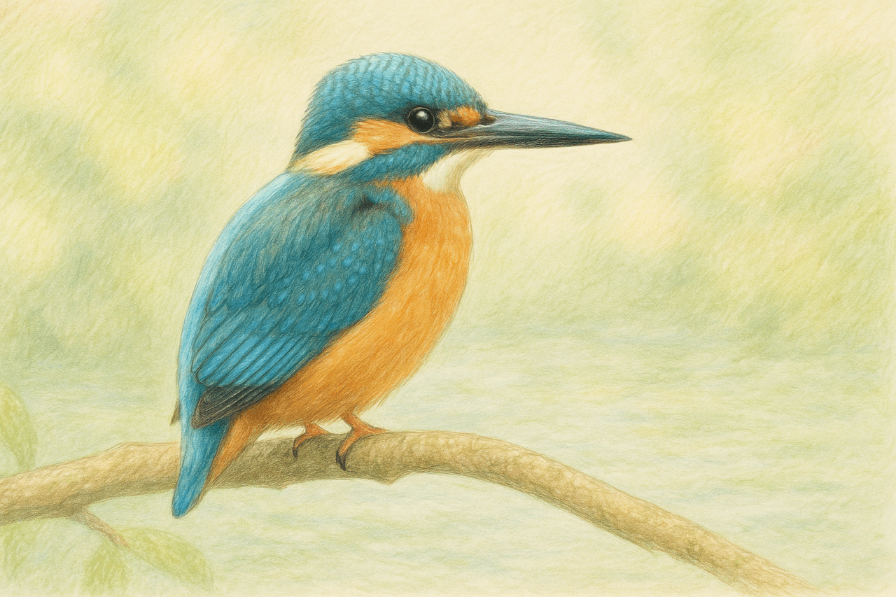 カワセミとヤマセミの違い カワセミ