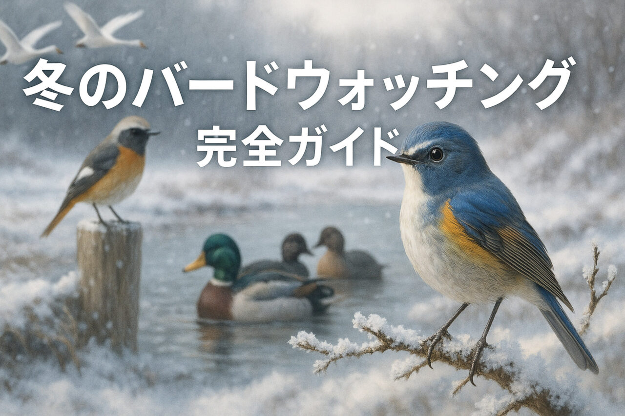 【初心者必見】冬のバードウォッチング完全ガイド