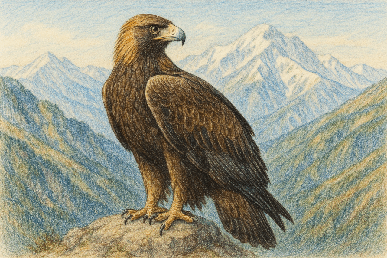 日本で見られるワシ イヌワシ