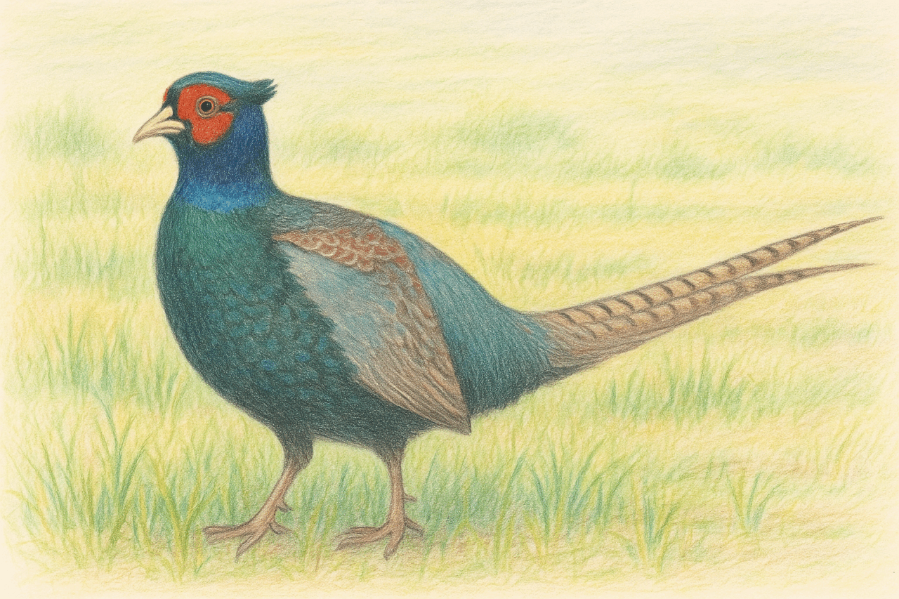 キジとヤマドリの違い　キジ