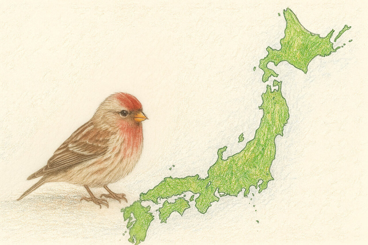 ベニヒワ 日本