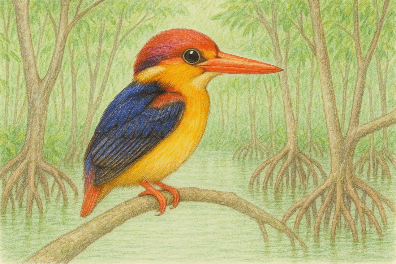 ミツユビカワセミ 日本で見られるカワセミ科の野鳥