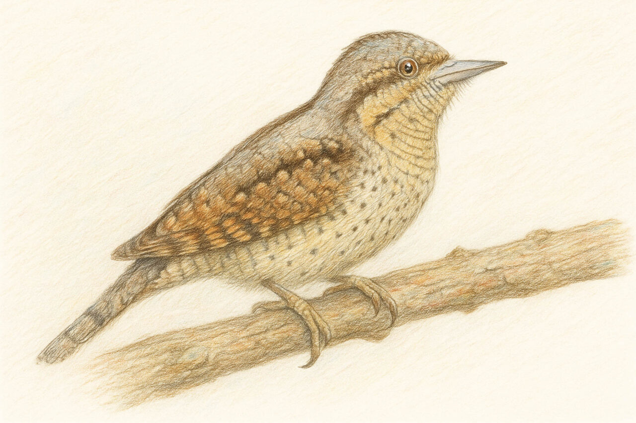 アリスイ キツツキ