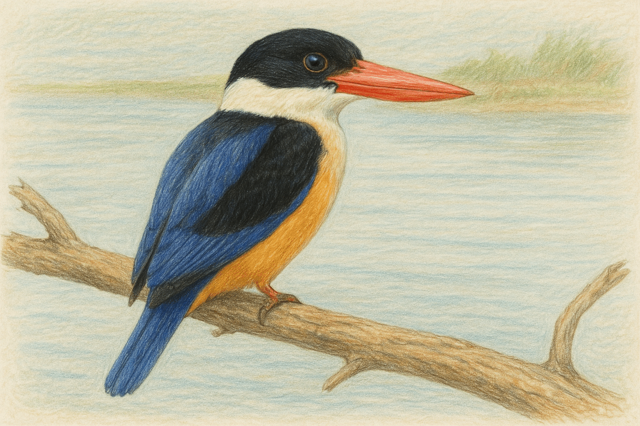 ヤマショウビン 日本で見られるカワセミ科の野鳥