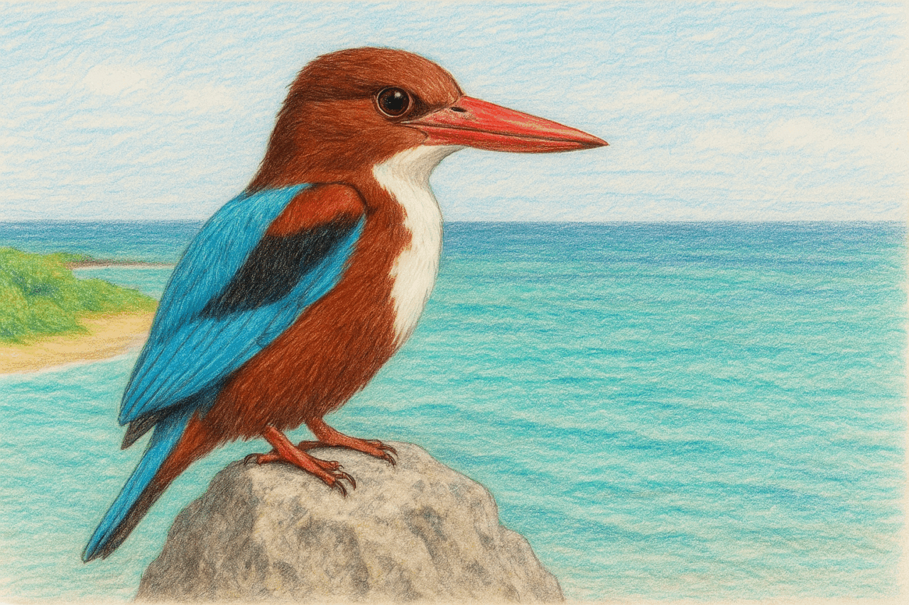 アオショウビン 日本で見られるカワセミ科の野鳥