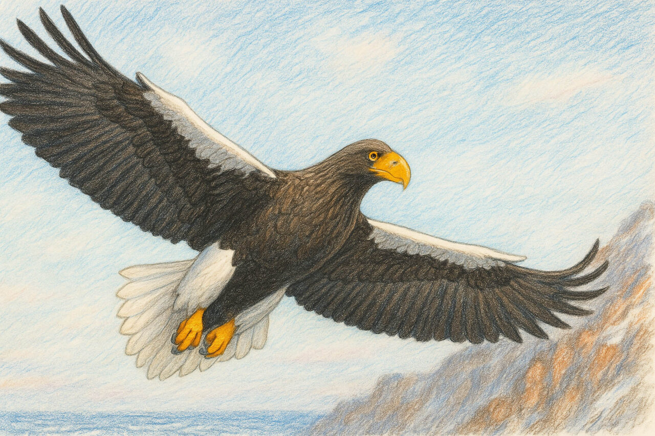 オオワシとオジロワシの違い