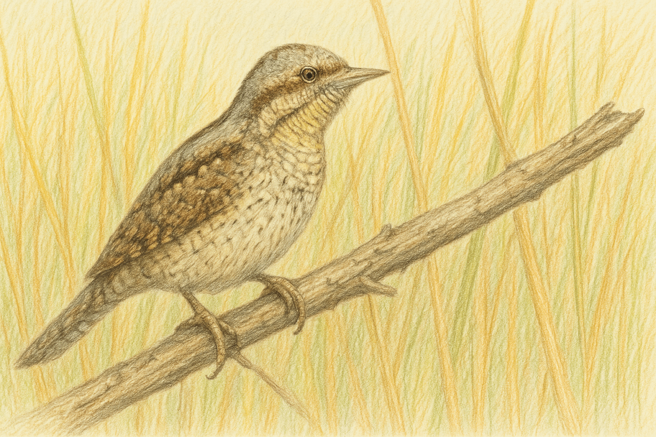 アリスイ 日本で見られるキツツキ科の野鳥