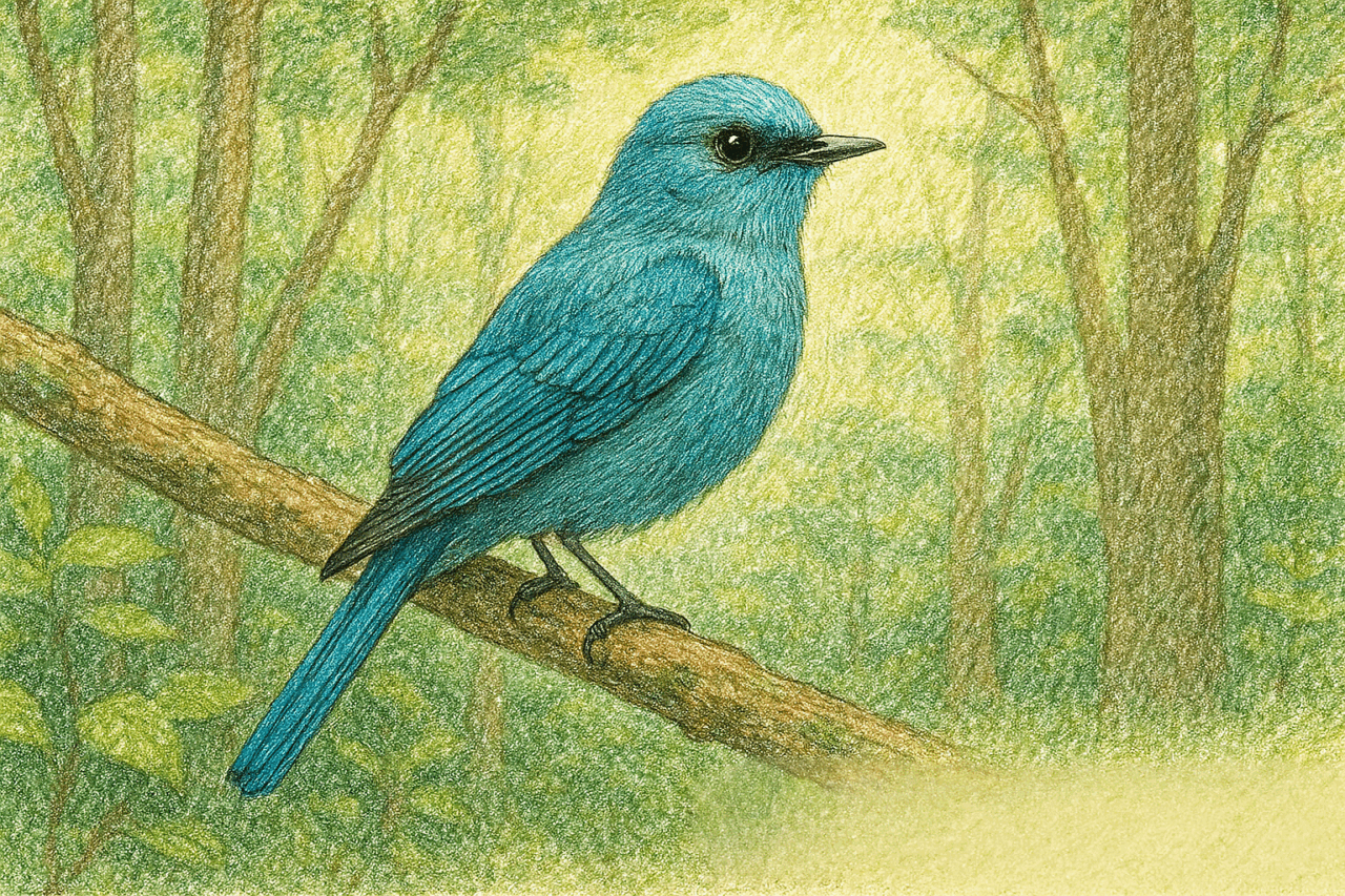 ロクショウヒタキ　日本