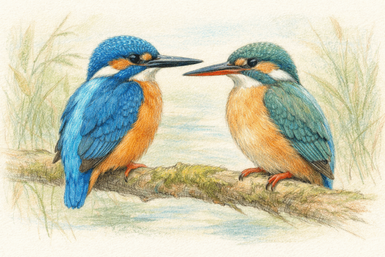 カワセミとイソヒヨドリの違いと見分け方 カワセミの特徴