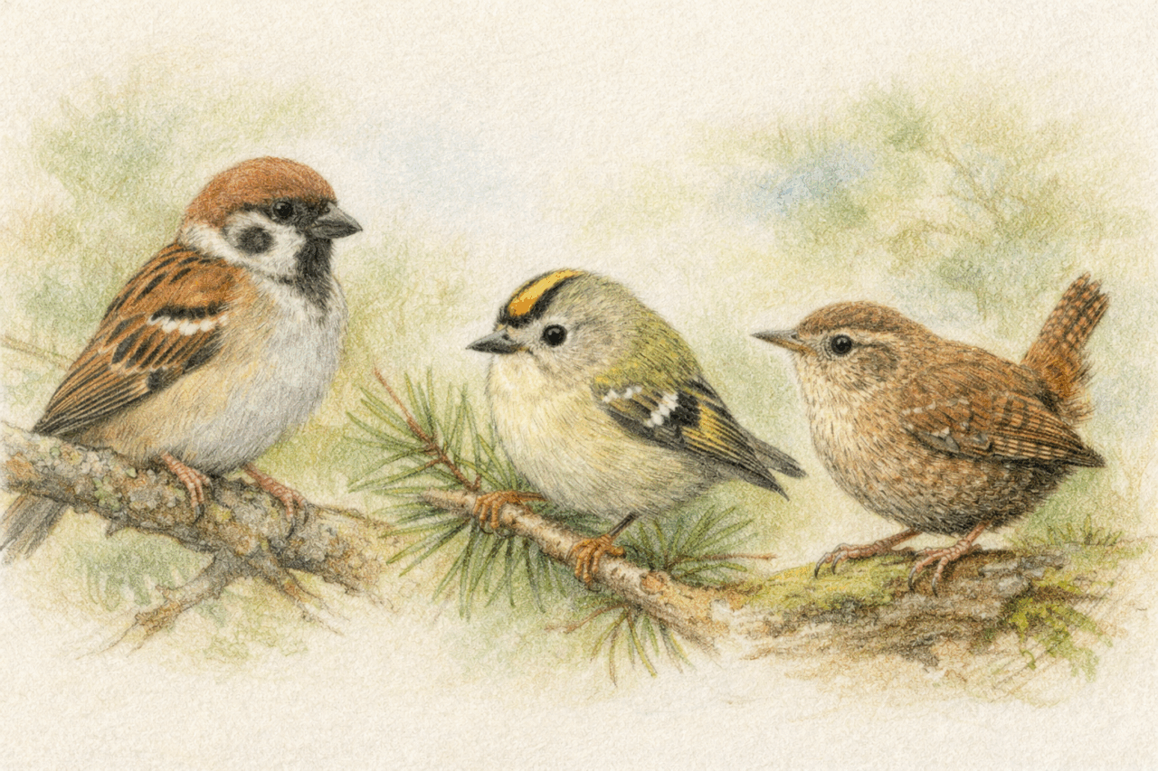 スズメよりも小さい野鳥