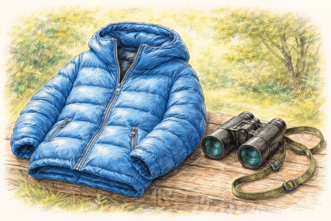 イスカ バードウォッチング 持ち物