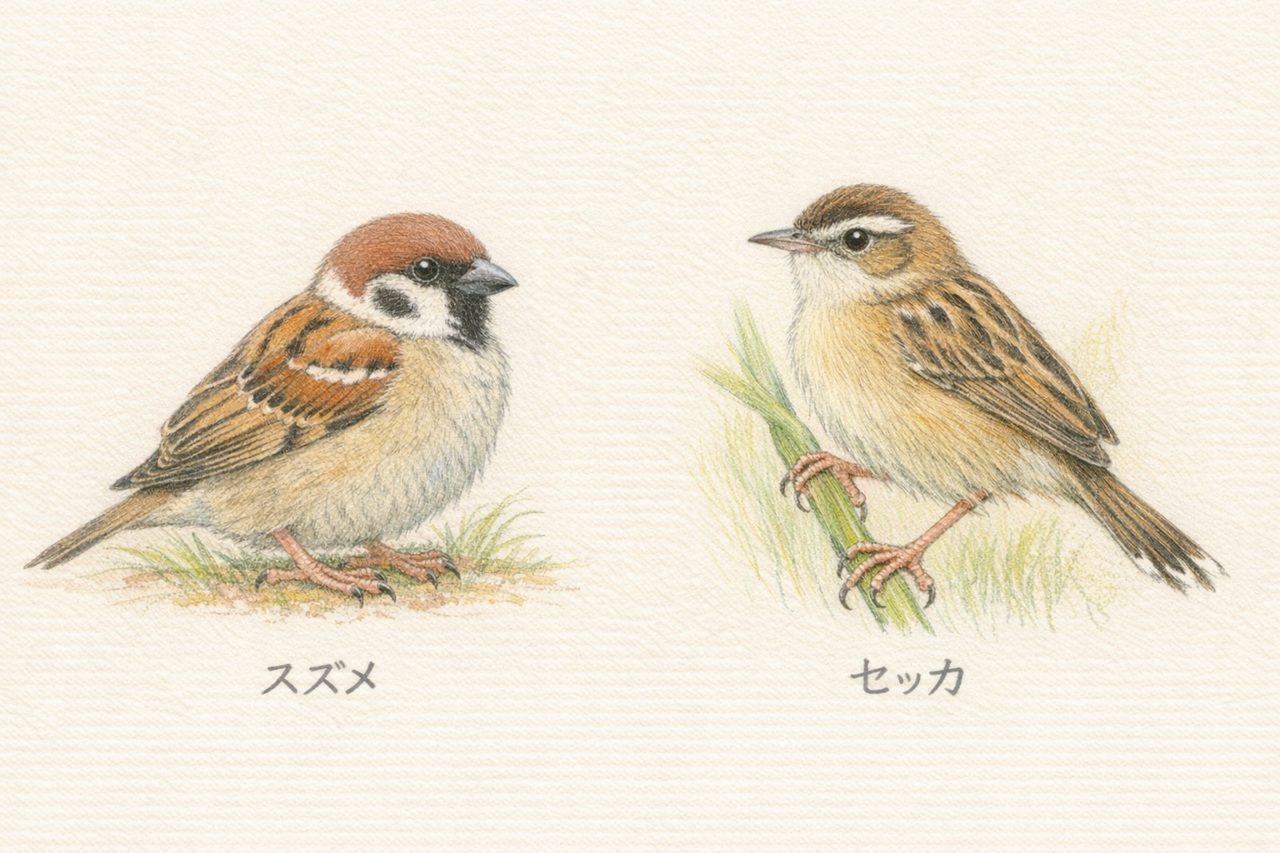 スズメに似た鳥10選　セッカ