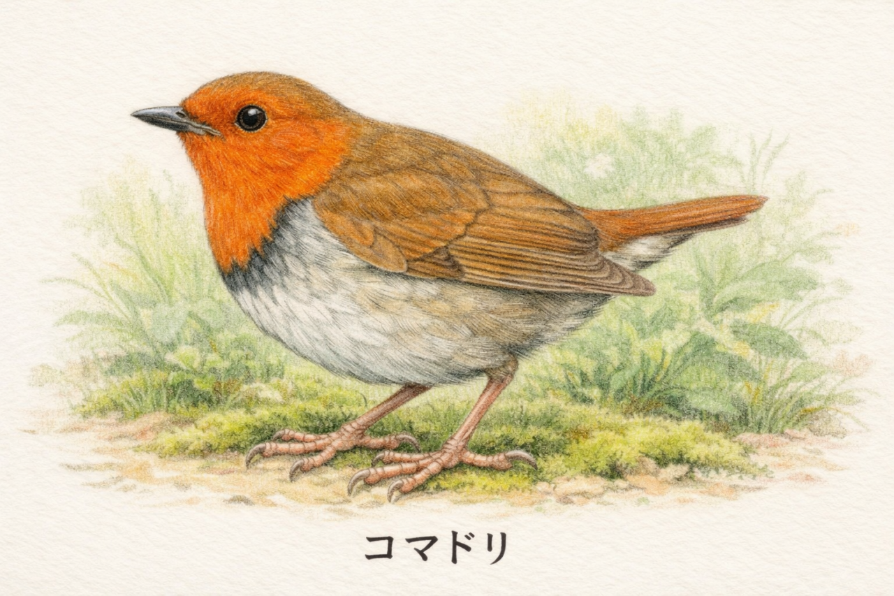 コマドリの特徴