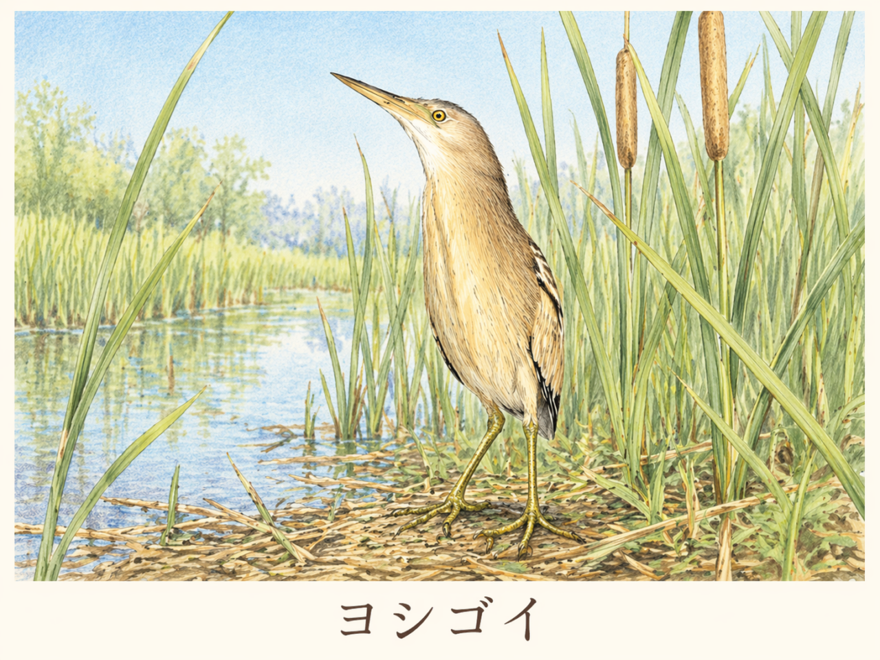 ヨシゴイとはどんな鳥？