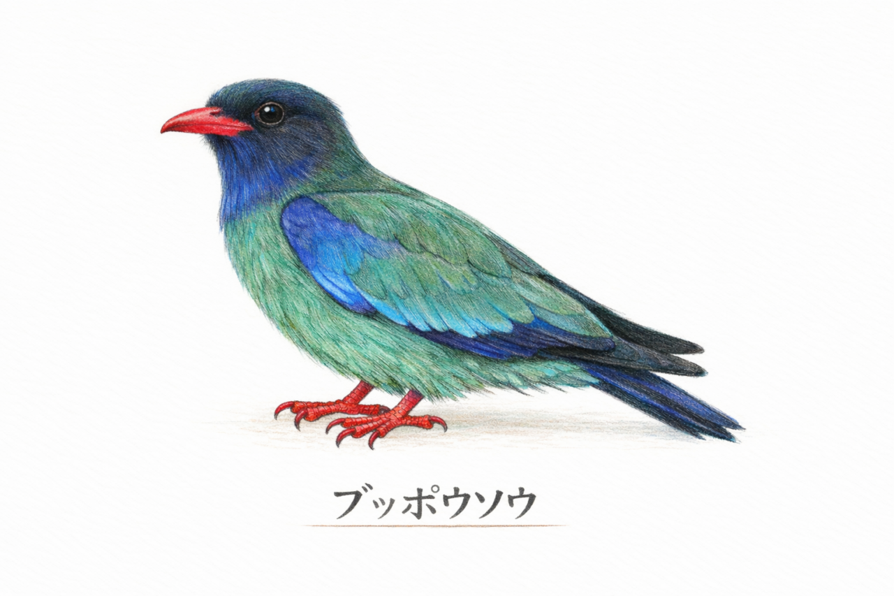 ブッポウソウの特徴