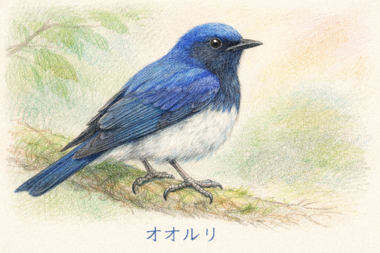 オオルリとは？日本で見られる青い野鳥の特徴・生息地・鳴き声・季節を初心者向けにやさしく解説