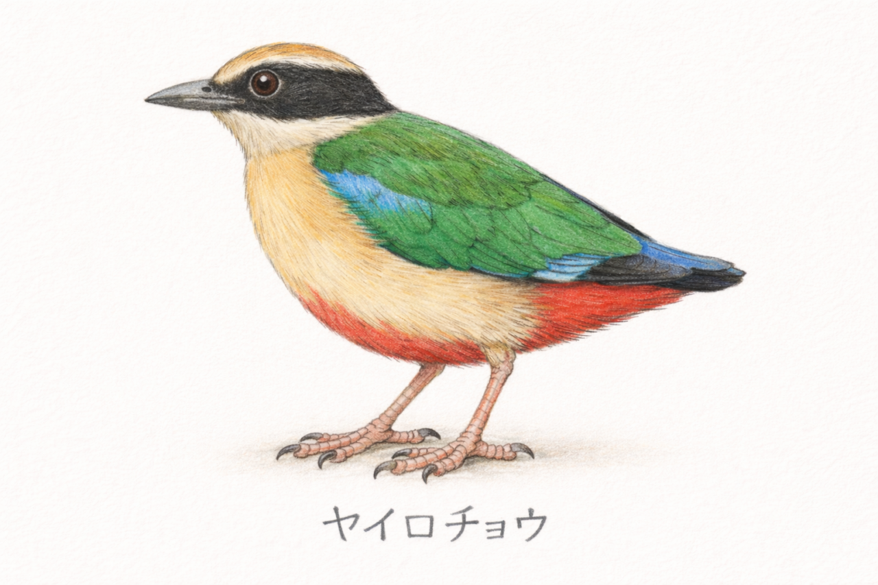 ヤイロチョウとは