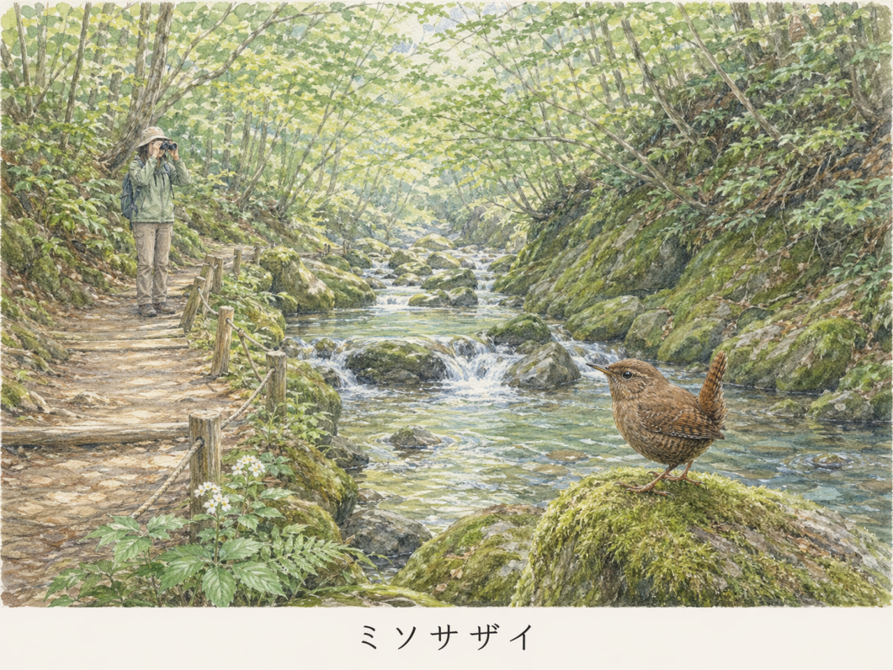 初心者向け ミソサザイの探し方