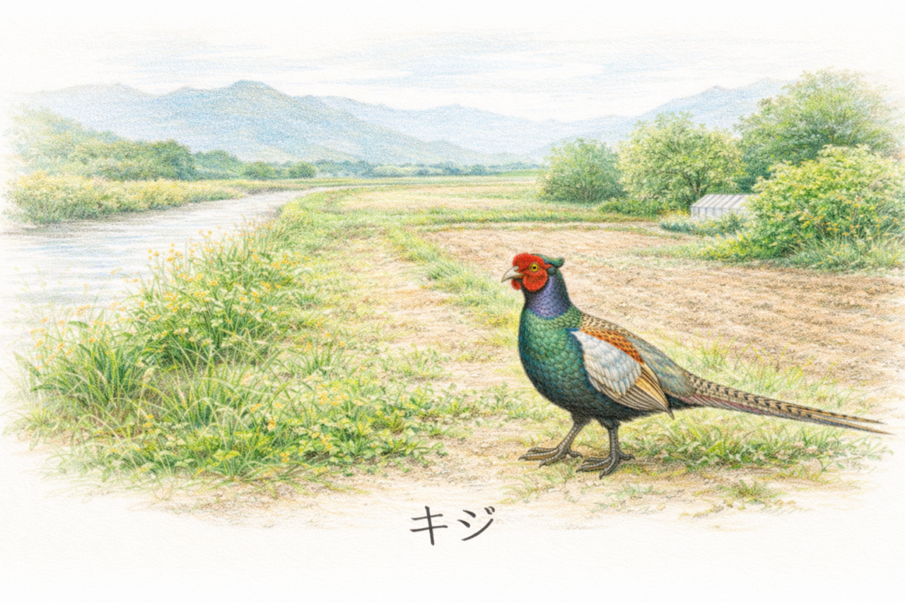 キジの生息地