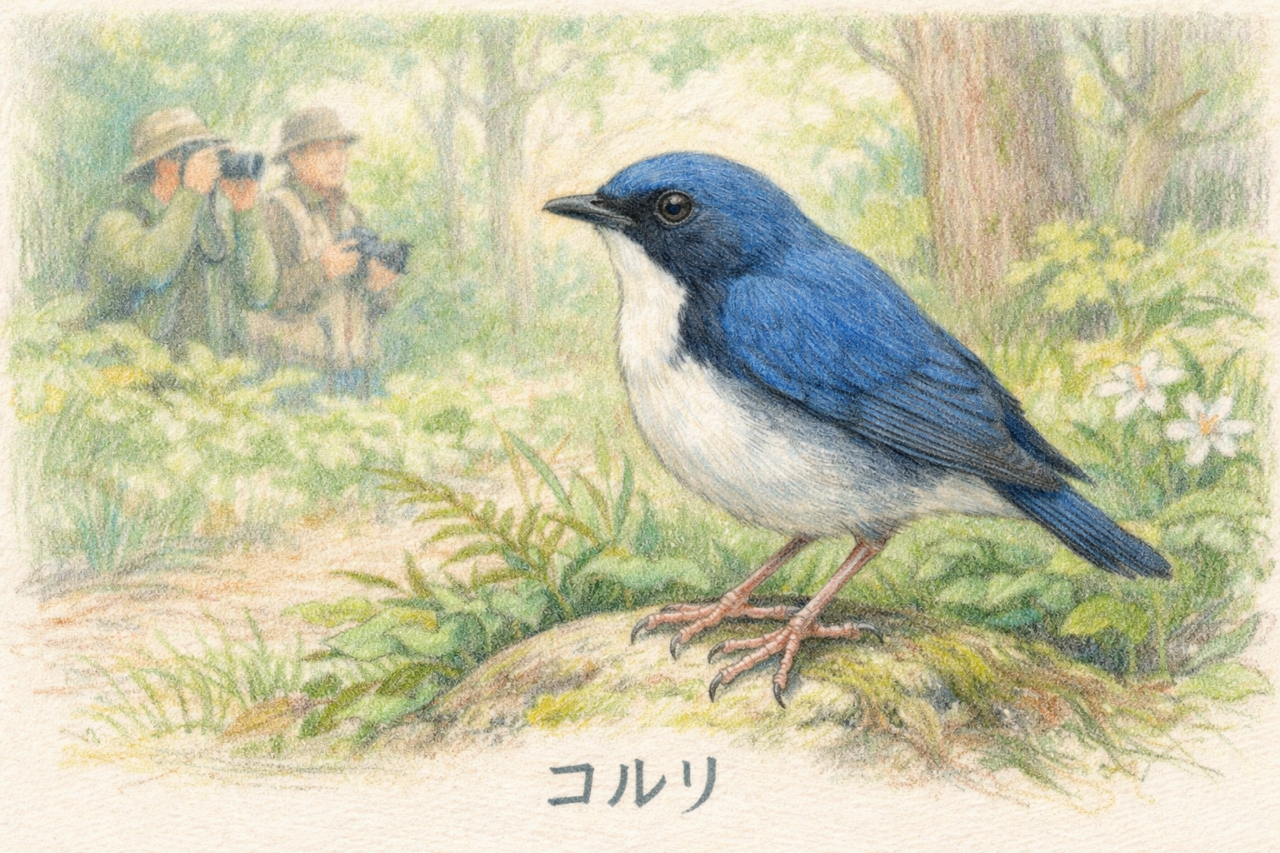 コルリの観察マナーと注意点