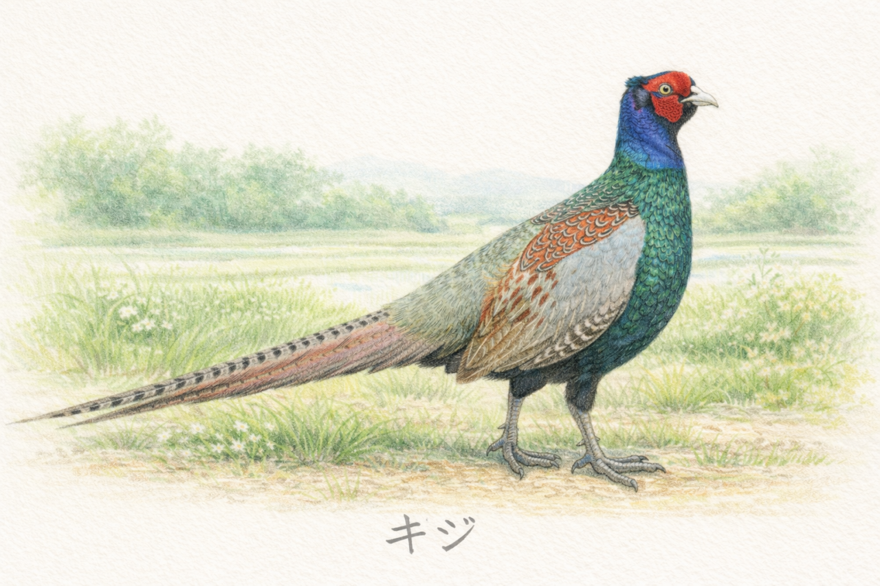 キジとはどんな鳥？