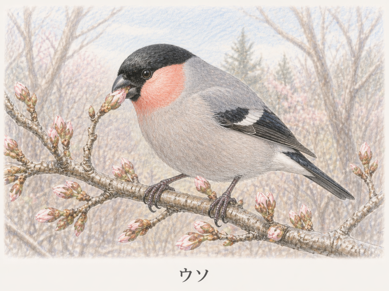 ウソは何を食べる鳥？