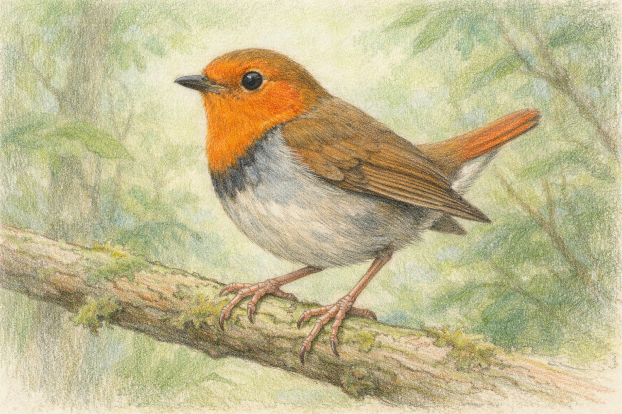 コマドリとロビンの関係