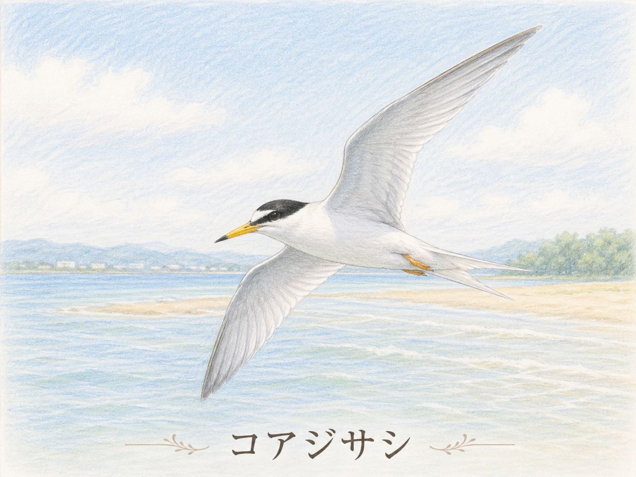 コアジサシとは？日本で見られる生息地・鳴き声・特徴・季節・デコイまで初心者向けに解説