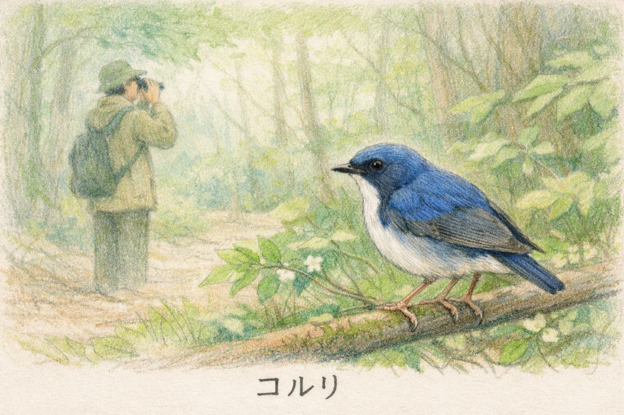 コルリの初心者向けの観察のコツ