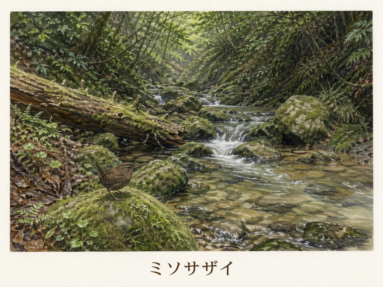 ミソサザイの生息地