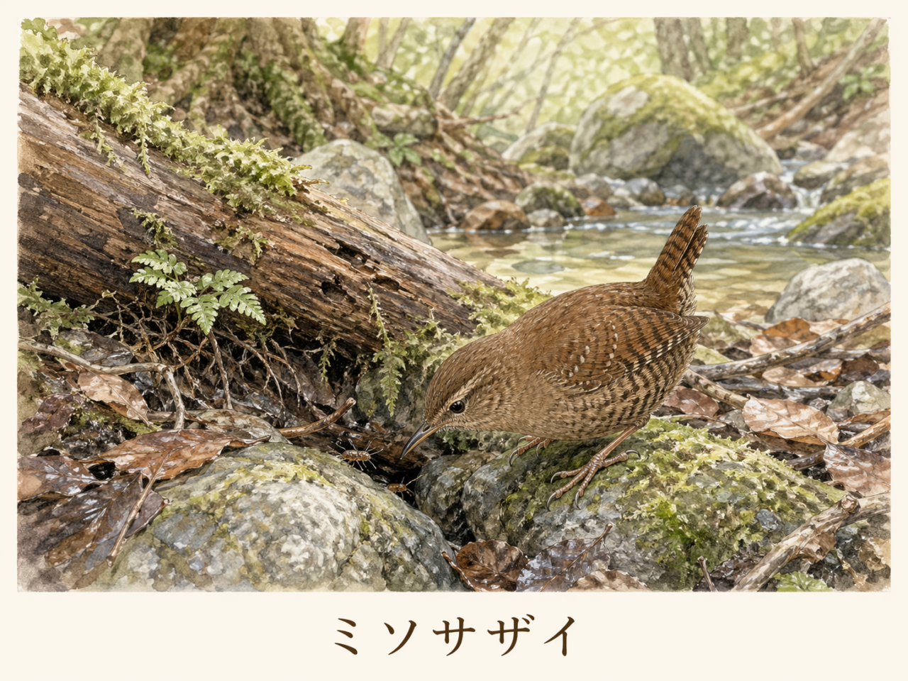 ミソサザイの暮らしと習性