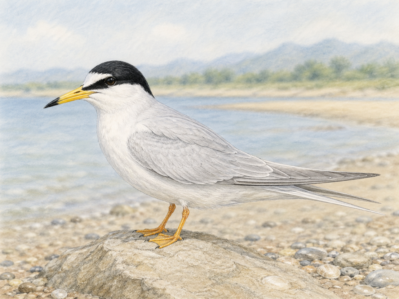 コアジサシの特徴