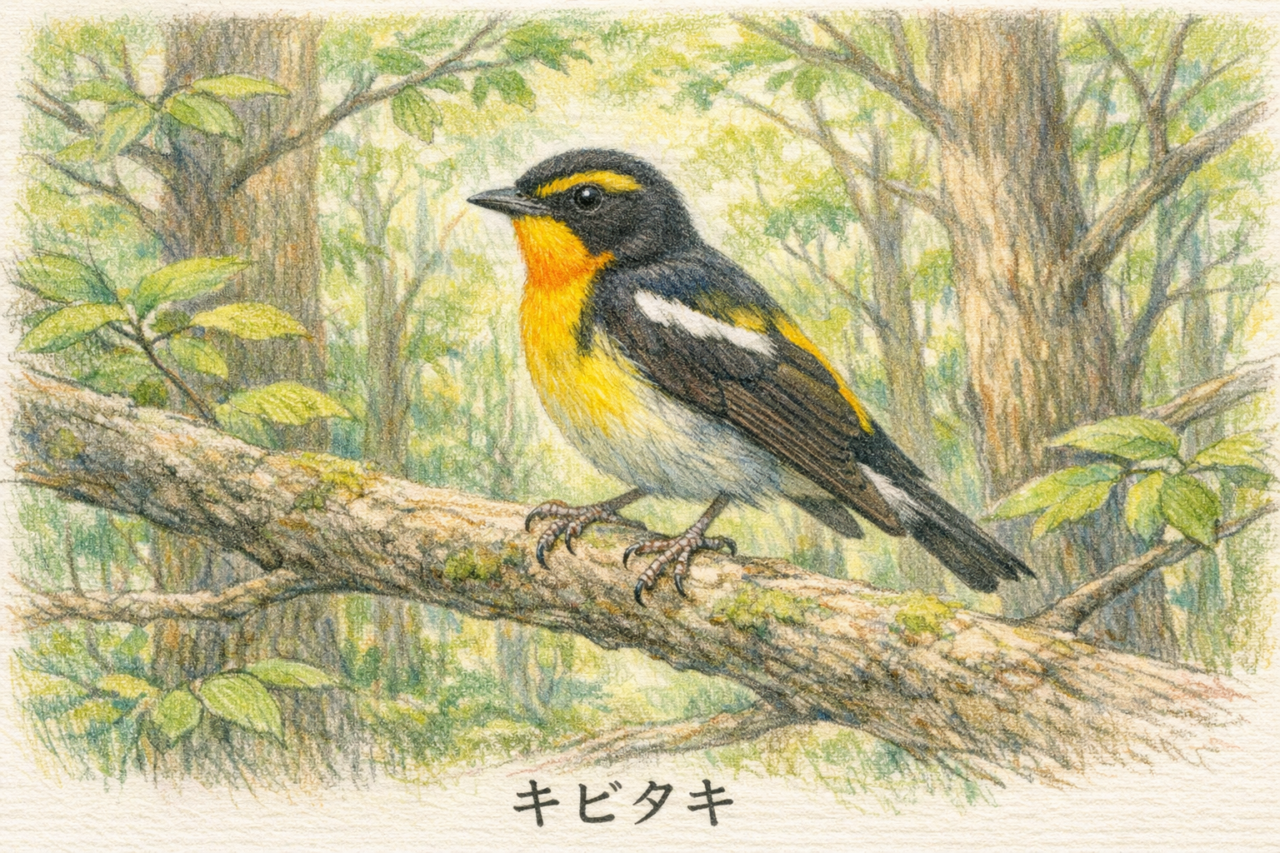 キビタキの生息地