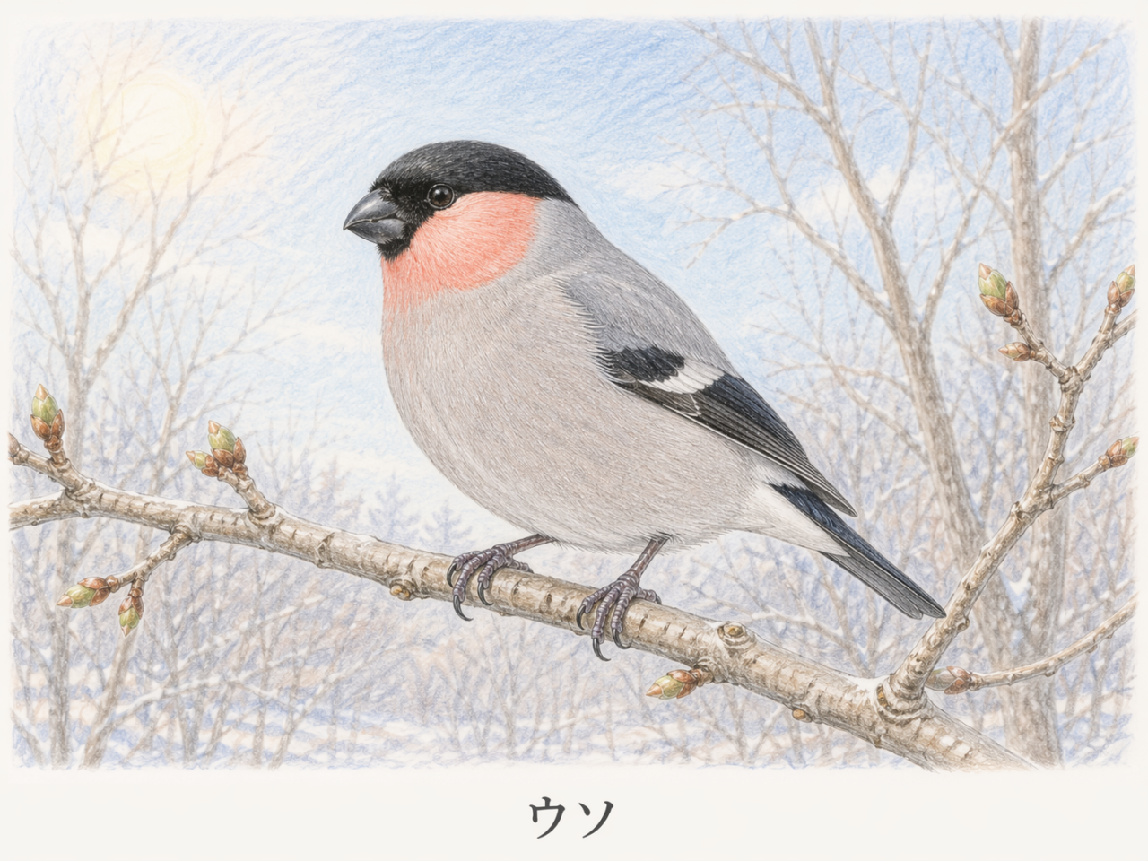 ウソが見られる季節