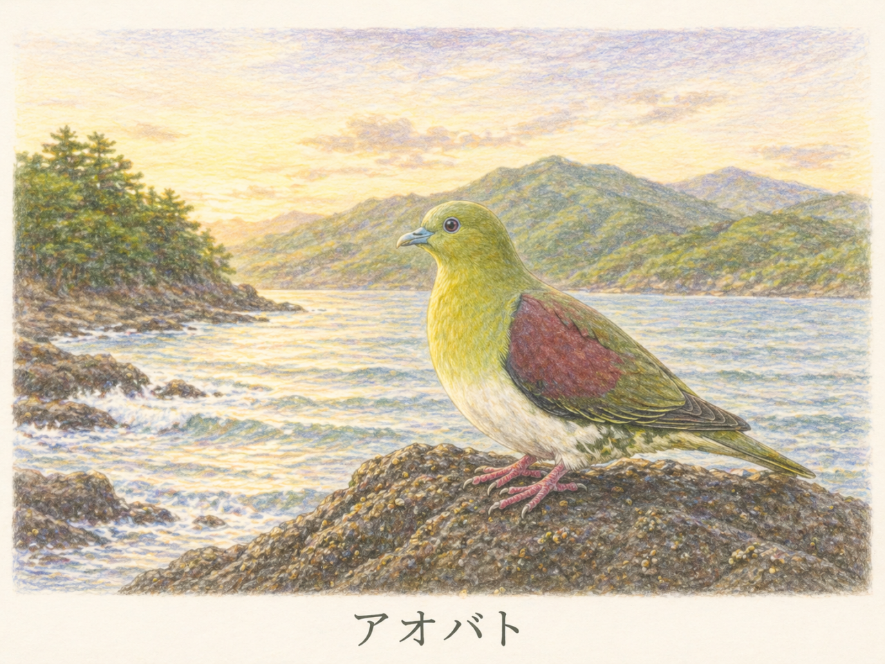 まとめ：アオバトは日本の森と海を行き来する美しい野鳥