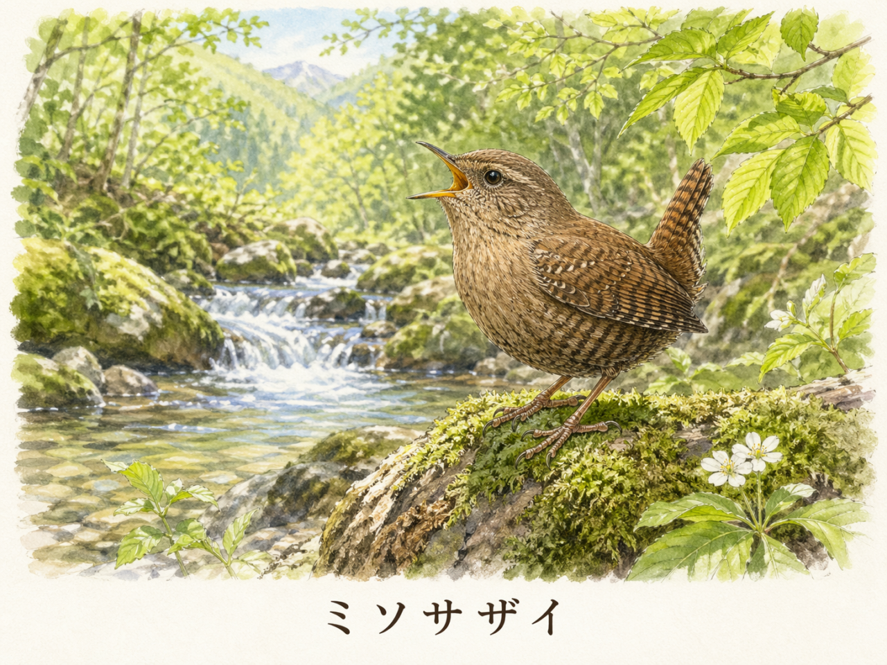 ミソサザイが見られる季節