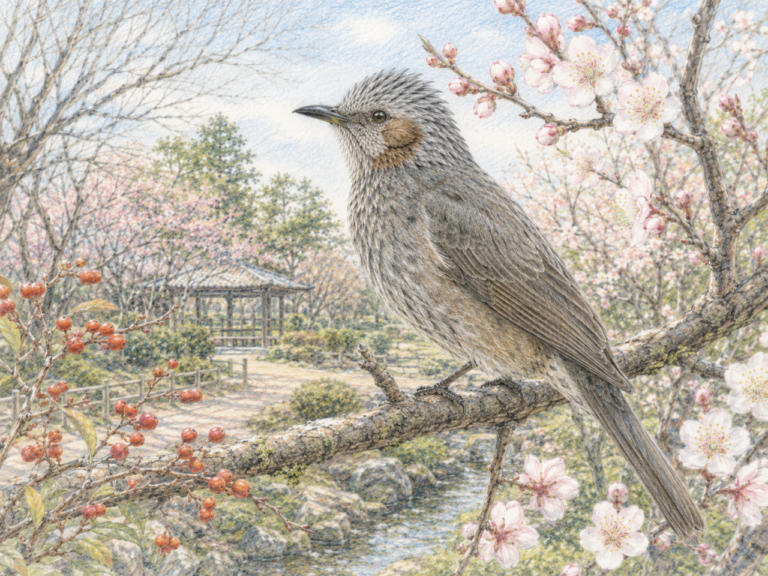 ヒヨドリとは?日本で身近に見られる野鳥の特徴・鳴き声・生息地・食べ物・季節を初心者向けに解説 | 野鳥情報.com
