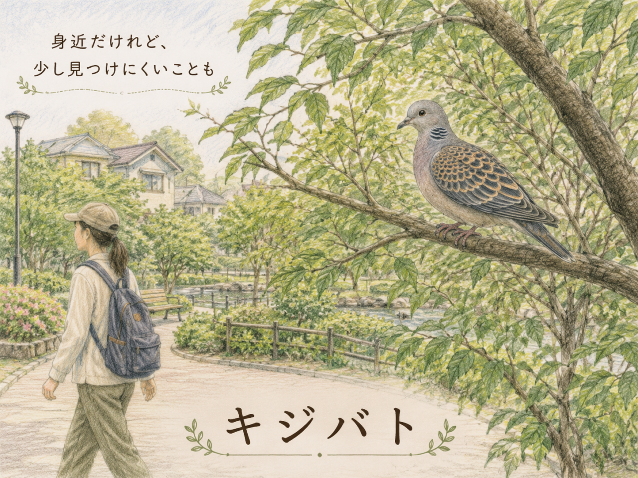 キジバトは珍しい鳥?