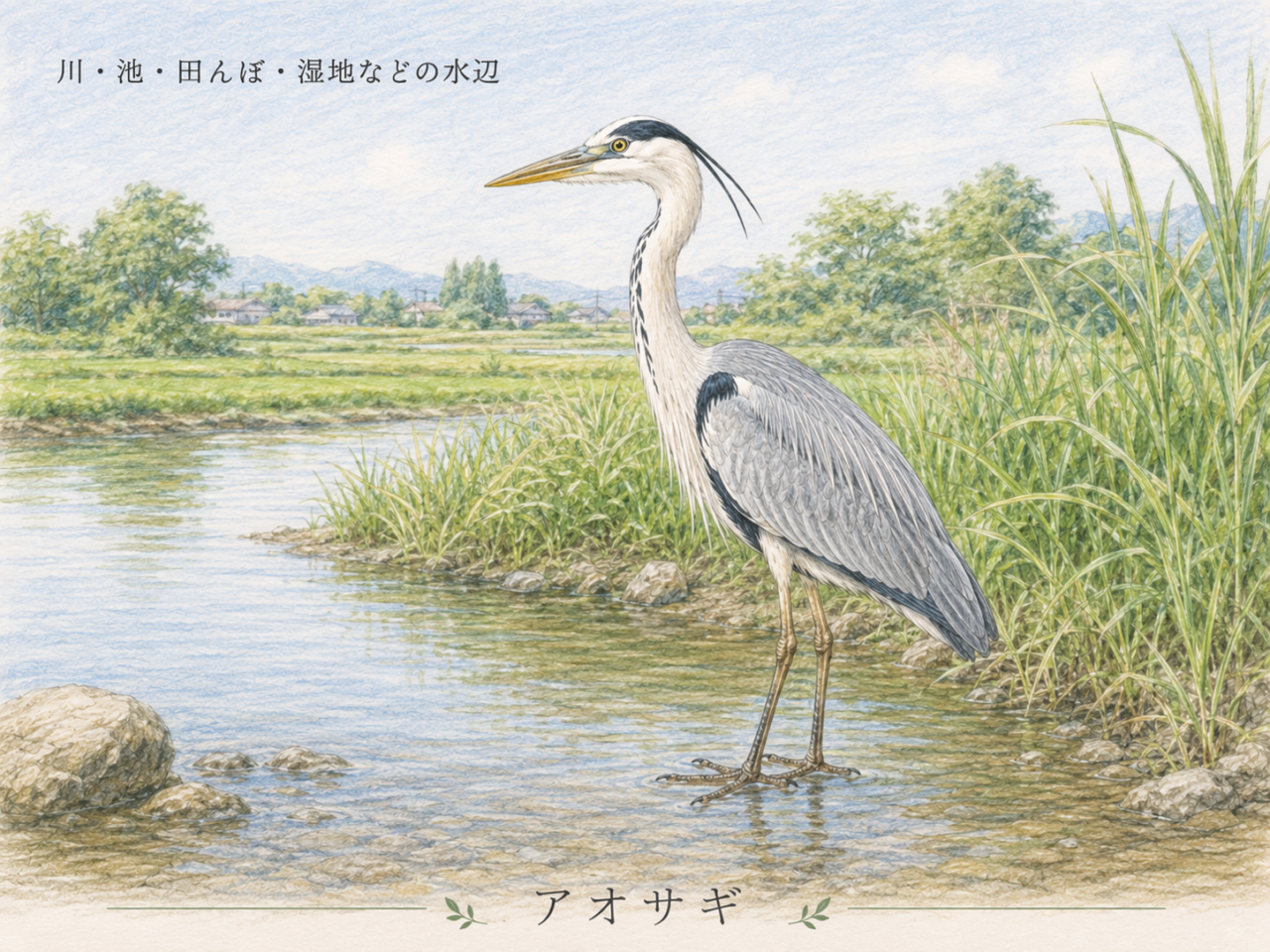 アオサギの生息地｜日本ではどこで見られる？