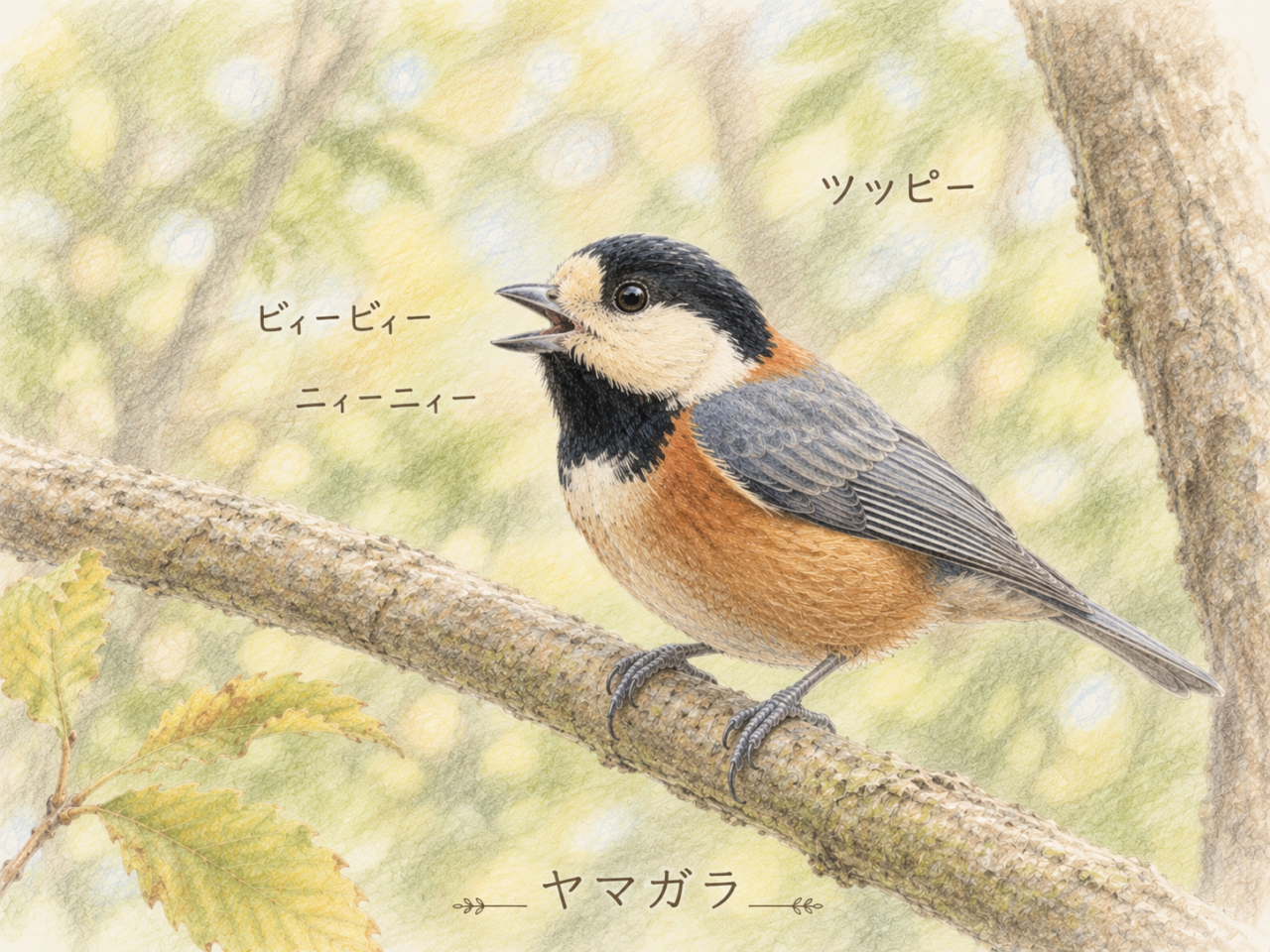 ヤマガラの鳴き声