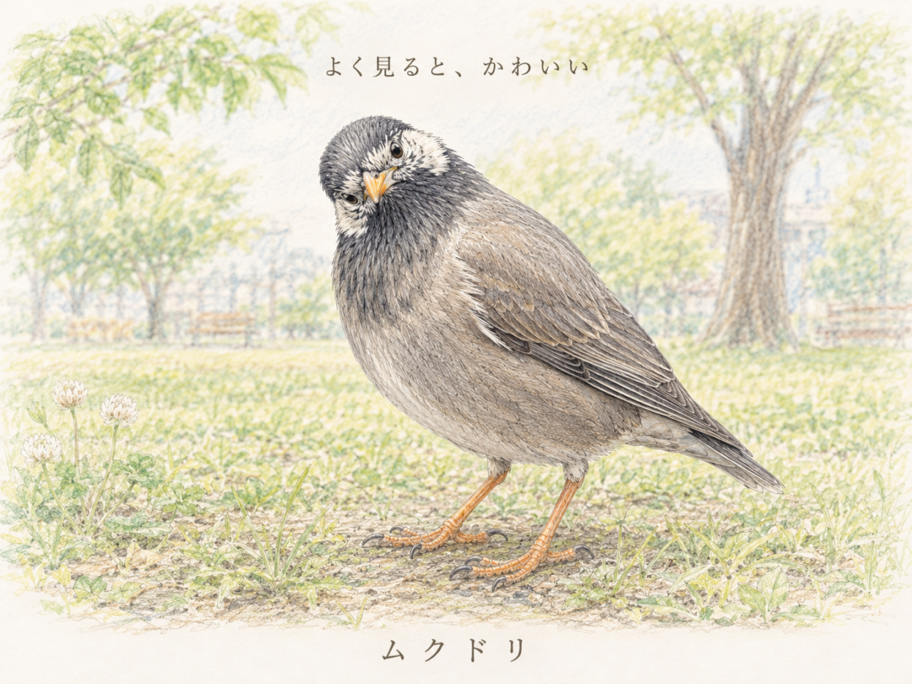 ムクドリはかわいい?観察すると見えてくる魅力