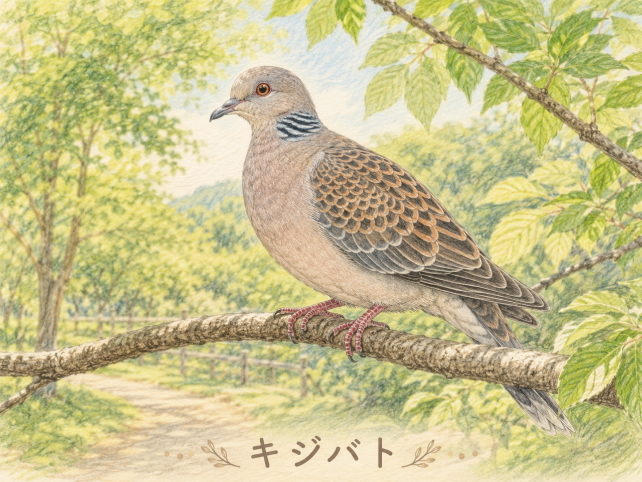 キジバトとは?日本で見られる特徴・鳴き声・生息地・季節の完全ガイド