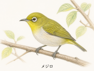 メジロとは?日本で見られる生息地・鳴き声・特徴・季節を初心者向けに解説 | 野鳥情報.com