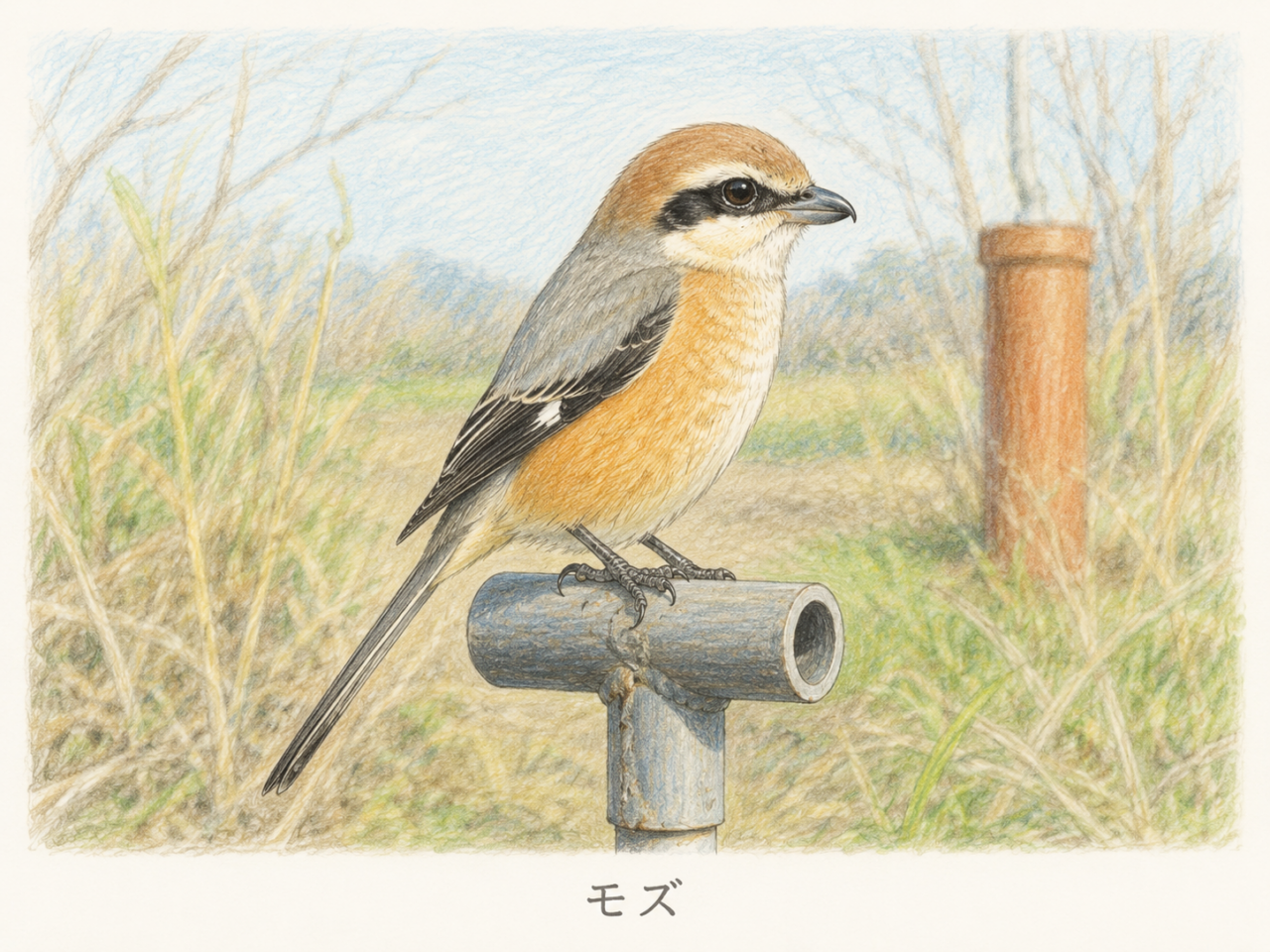 モズとは?日本で見られる身近な野鳥