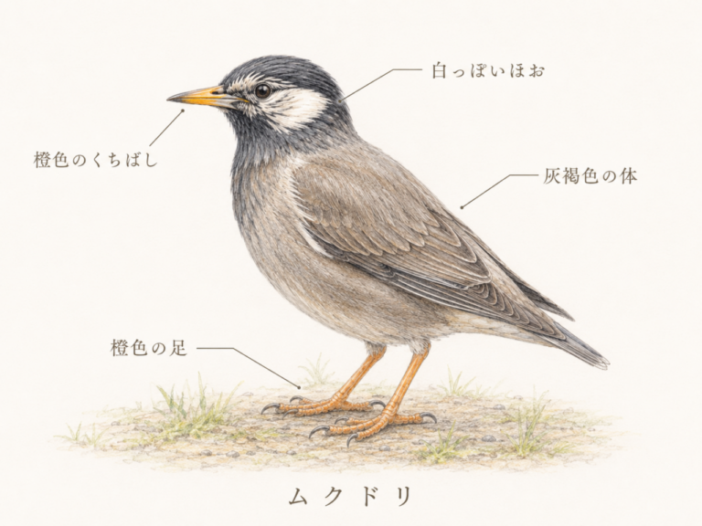ムクドリとは?日本で見られる生息地・鳴き声・特徴・季節・食べ物を初心者向けに完全解説 | 野鳥情報.com