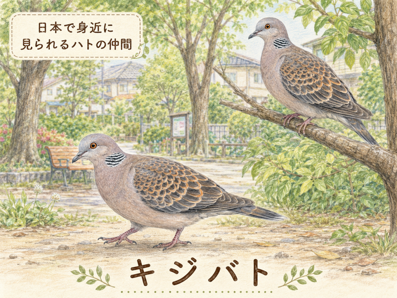 キジバトとはどんな鳥?
