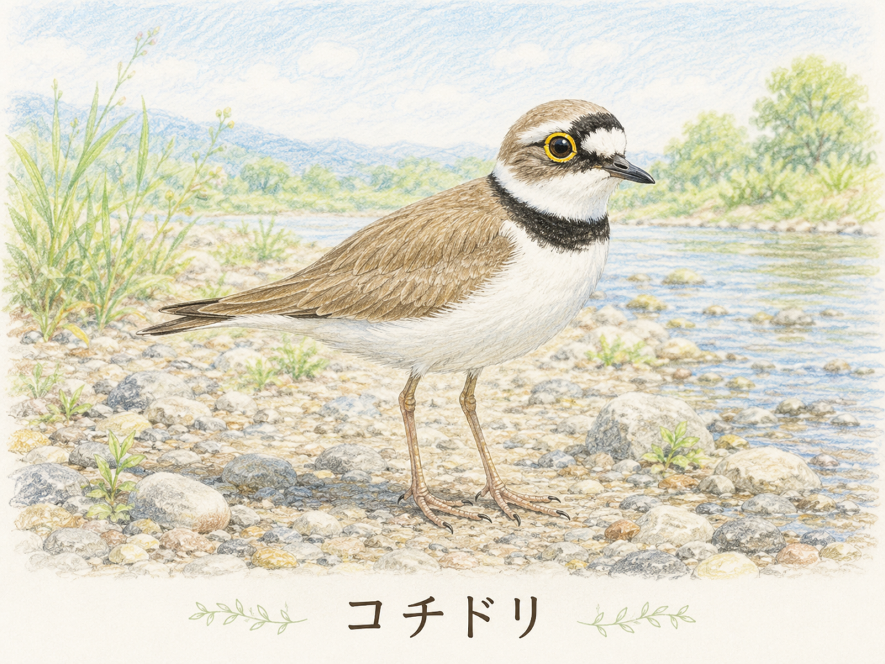 コチドリ完全ガイド｜日本で見られる小さなチドリの特徴・生息地・鳴き声・季節・食べ物・擬傷行動までやさしく解説
