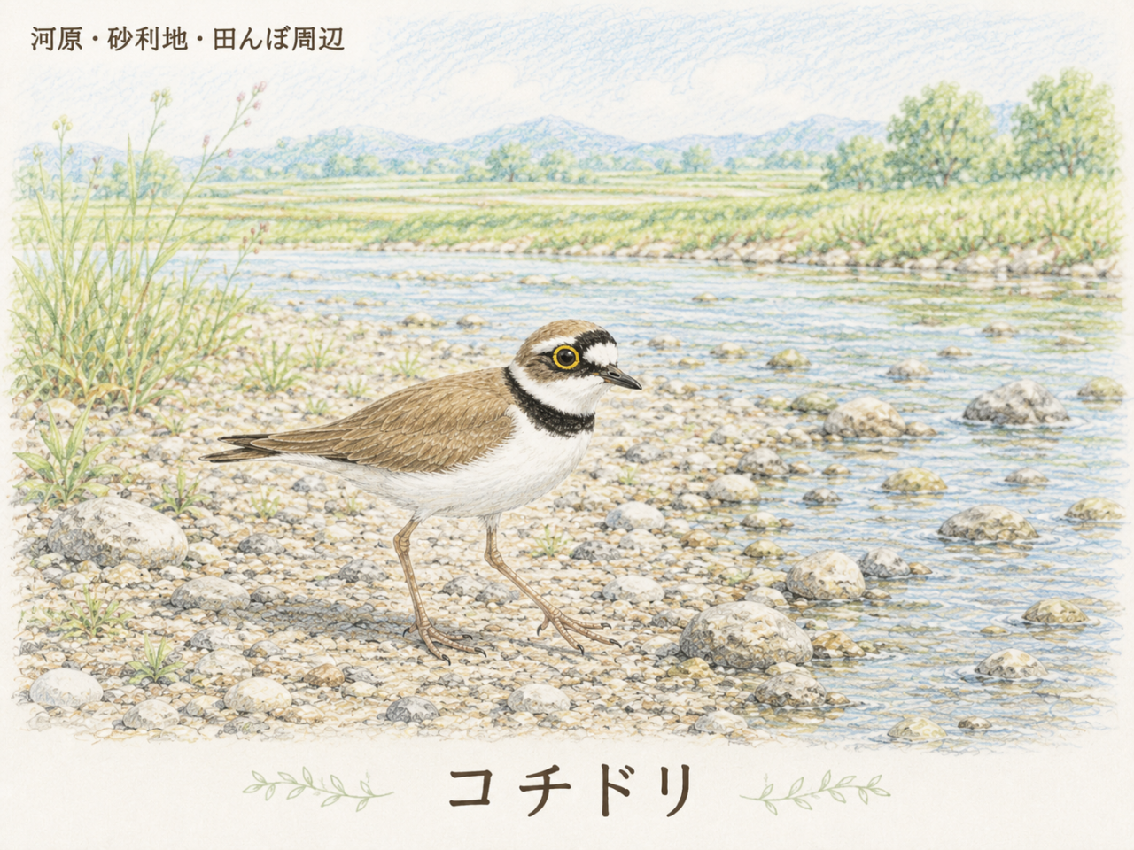 コチドリの生息地｜日本ではどこで見られる？