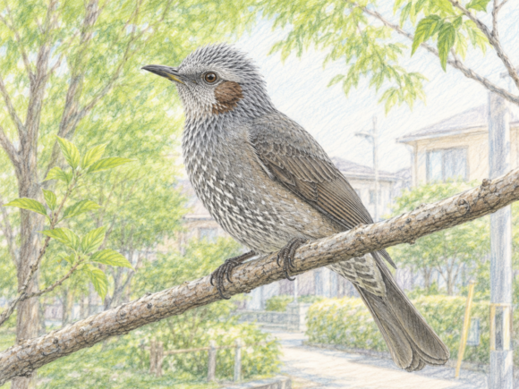 ヒヨドリとは?日本で身近に見られる野鳥の特徴・鳴き声・生息地・食べ物・季節を初心者向けに解説 | 野鳥情報.com